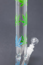 14" Blue & Green Leaf Shooter