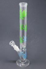 14" Blue & Green Leaf Shooter