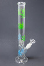 14" Blue & Green Leaf Shooter