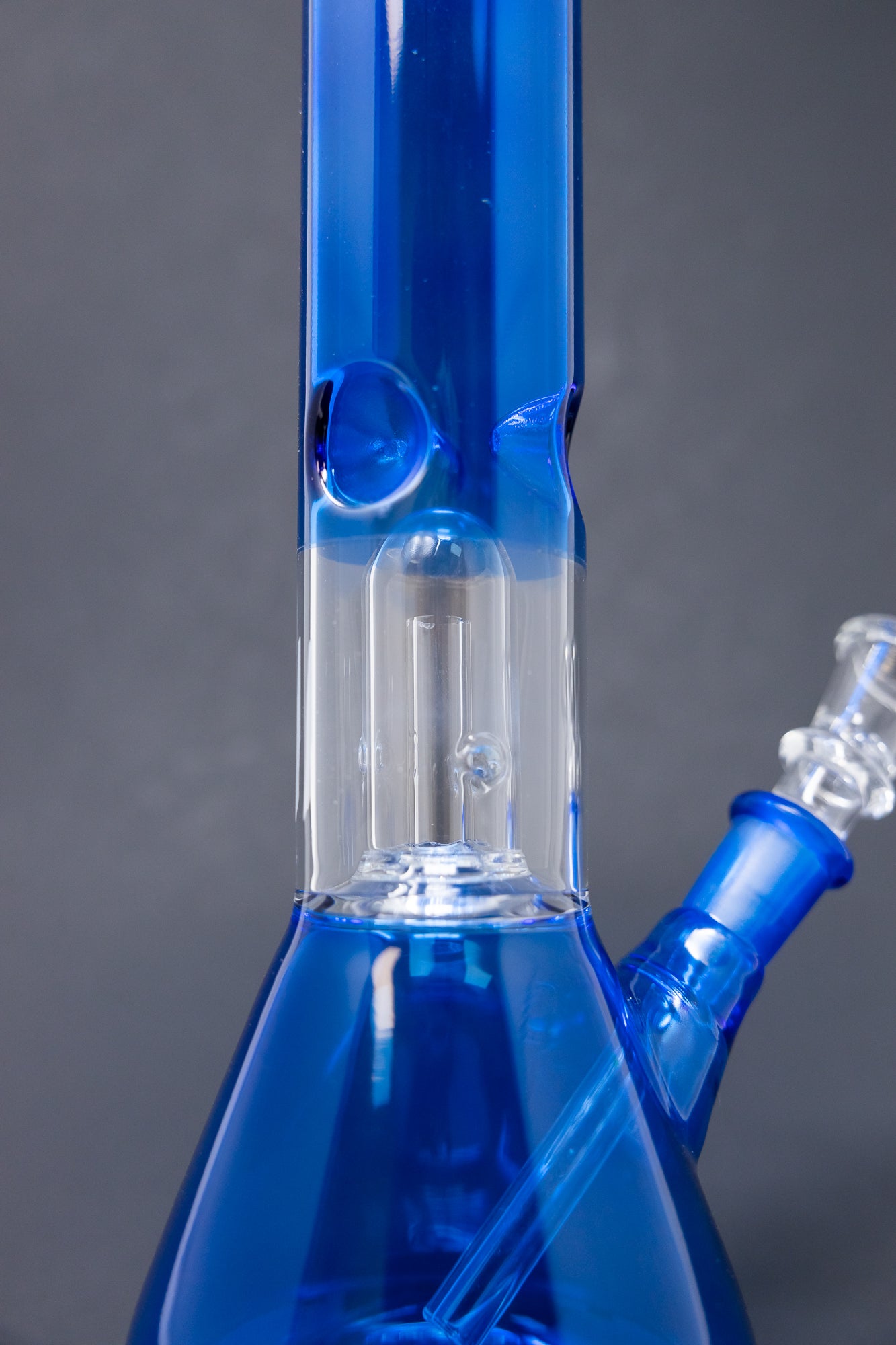 10" Blue Single Percolator Bong