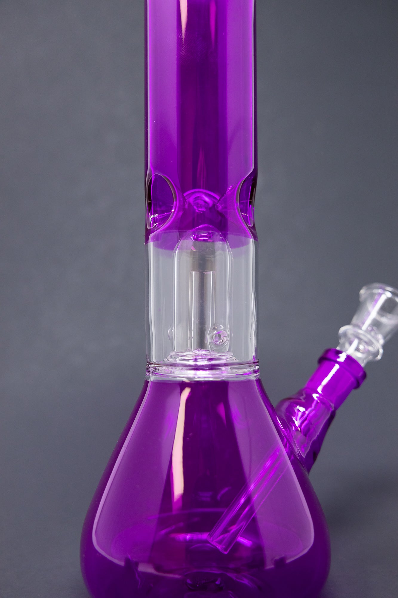 10" Pink Fuschia Single Percolator Bong