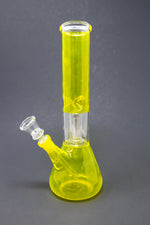 10" Neon Yellow Single Percolator Bong