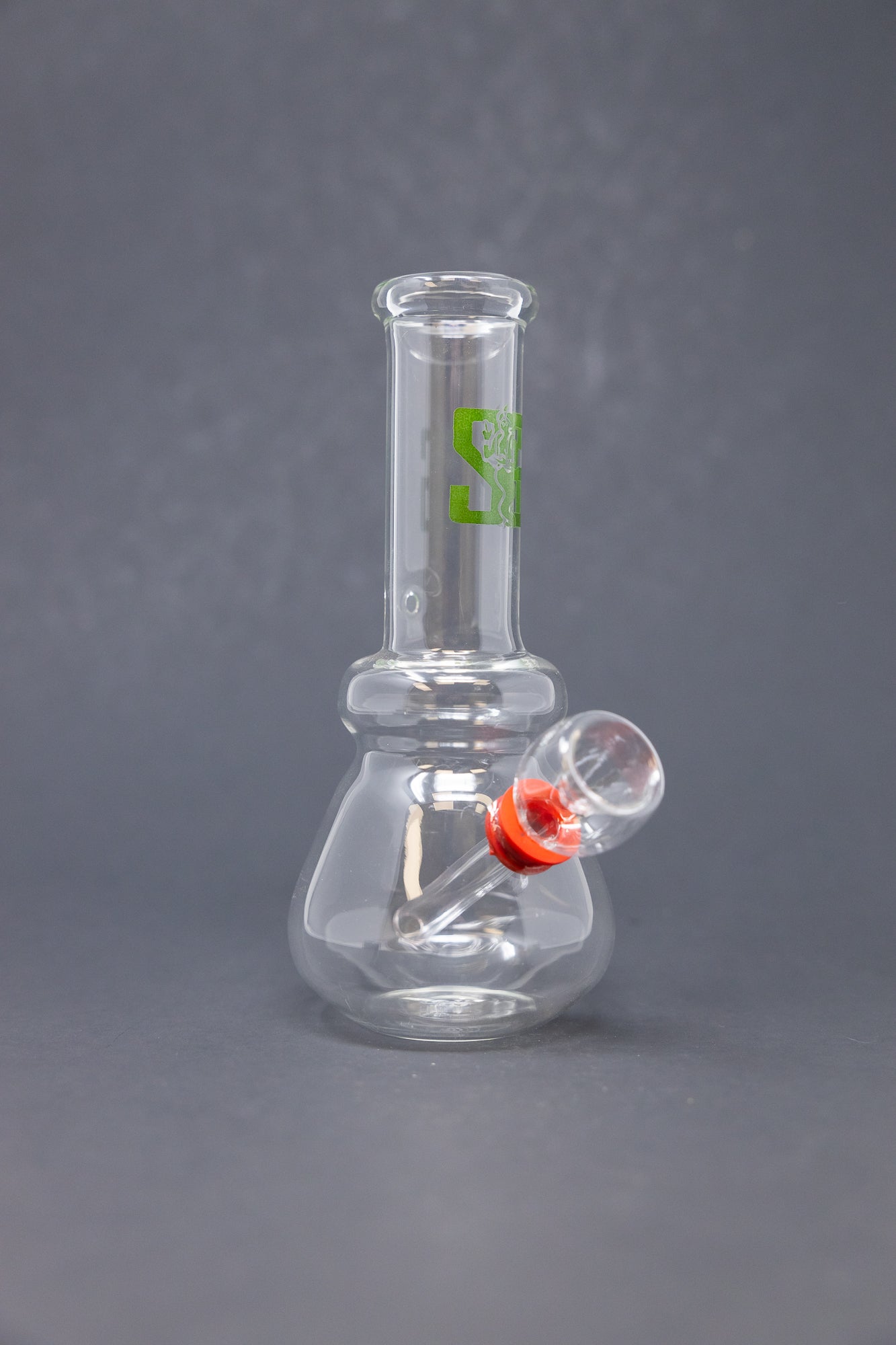 6” Stoned Genie Beaker Base Bong w/ Carb Hole