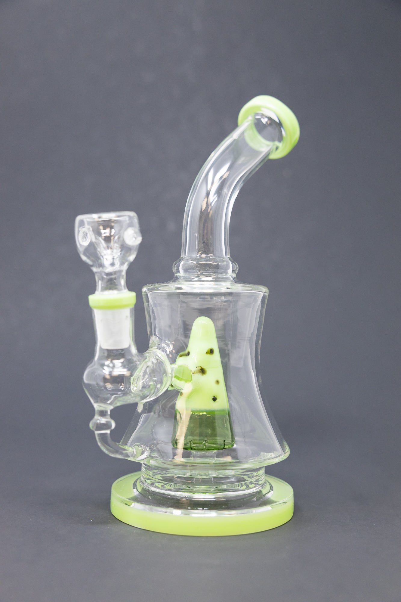 7" Mint Green Watermelon Bong