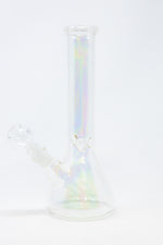 10" Iridescent Beaker Bong w/ Ice Catcher