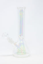 10" Iridescent Beaker Bong w/ Ice Catcher