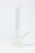 10" Iridescent Beaker Bong w/ Ice Catcher