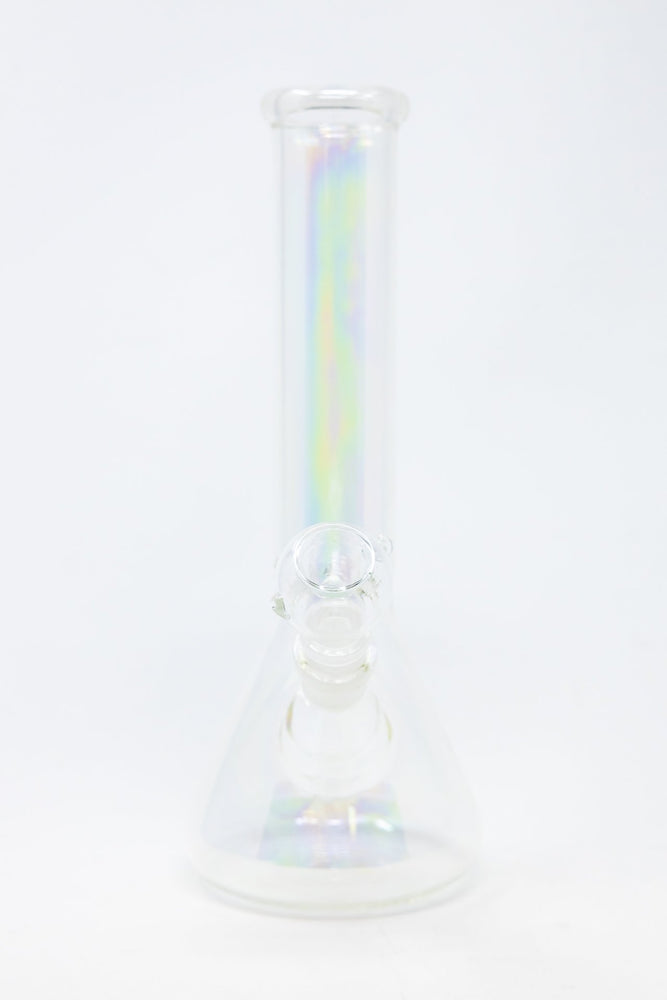 10" Iridescent Beaker Bong w/ Ice Catcher