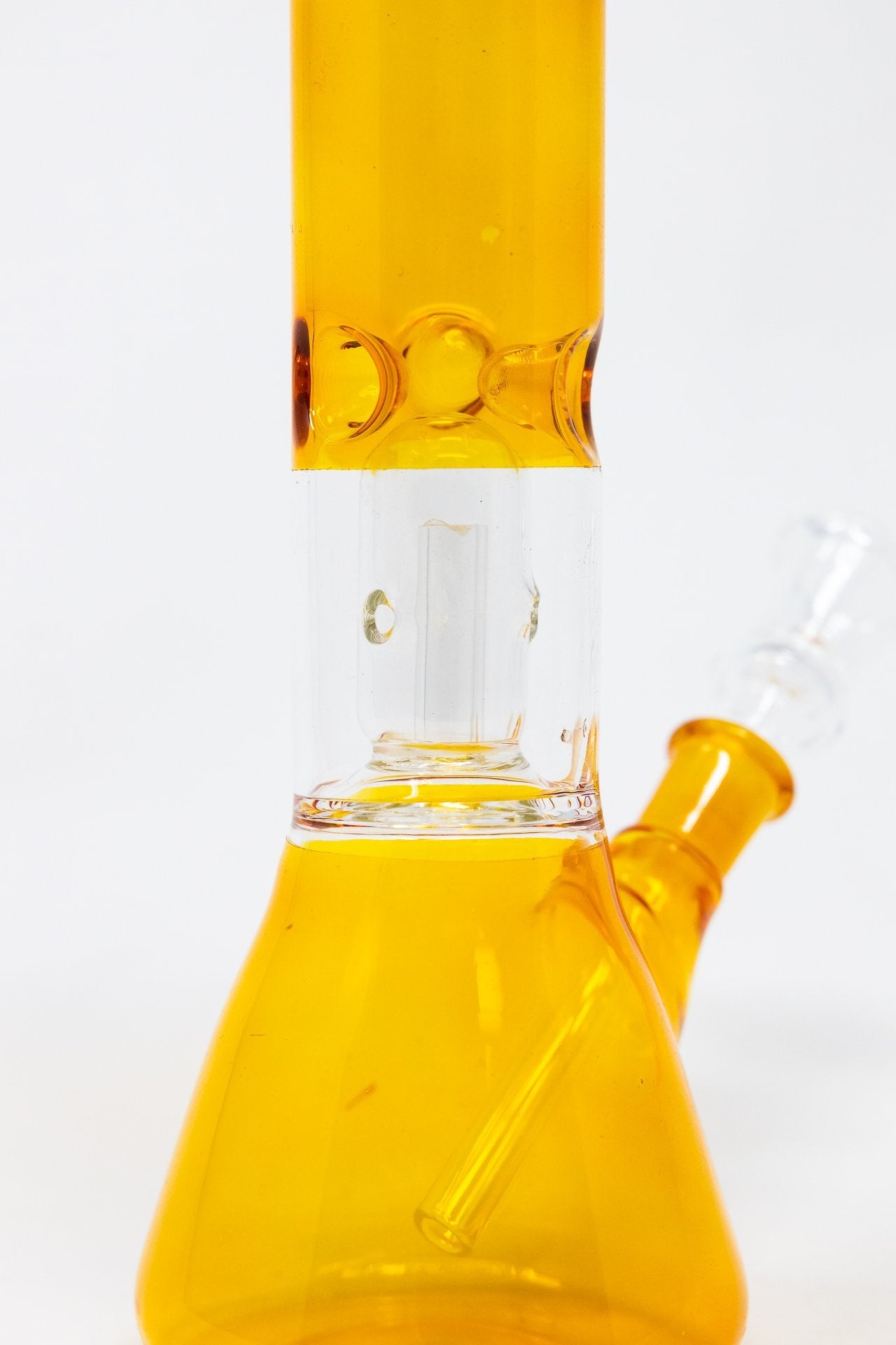 8" Gold Beaker Base Bong w/ Ice Catcher and Percolator