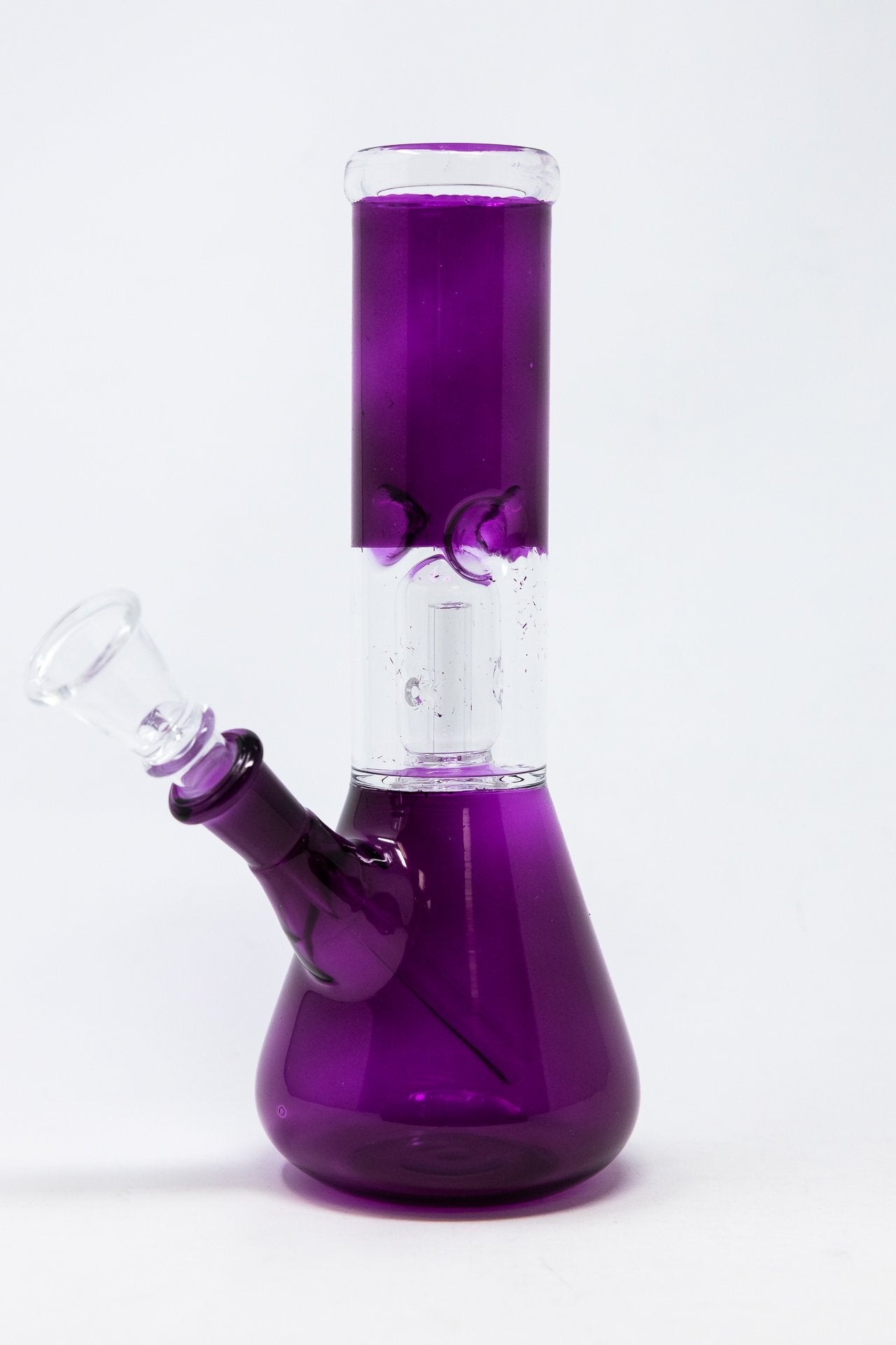 8" Soda Beaker Base Bong w/ Ice Catcher and Percolator