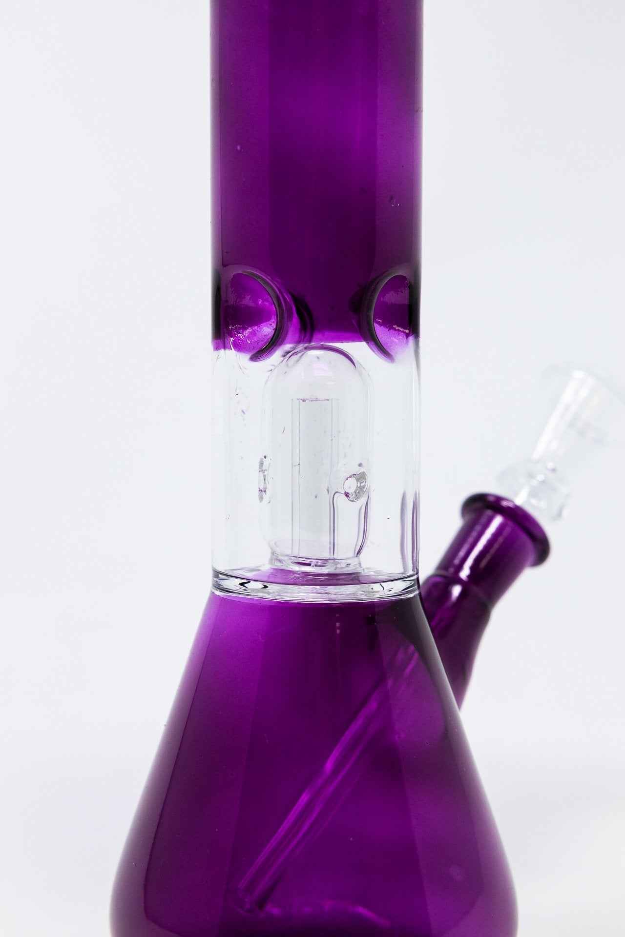 8" Soda Beaker Base Bong w/ Ice Catcher and Percolator