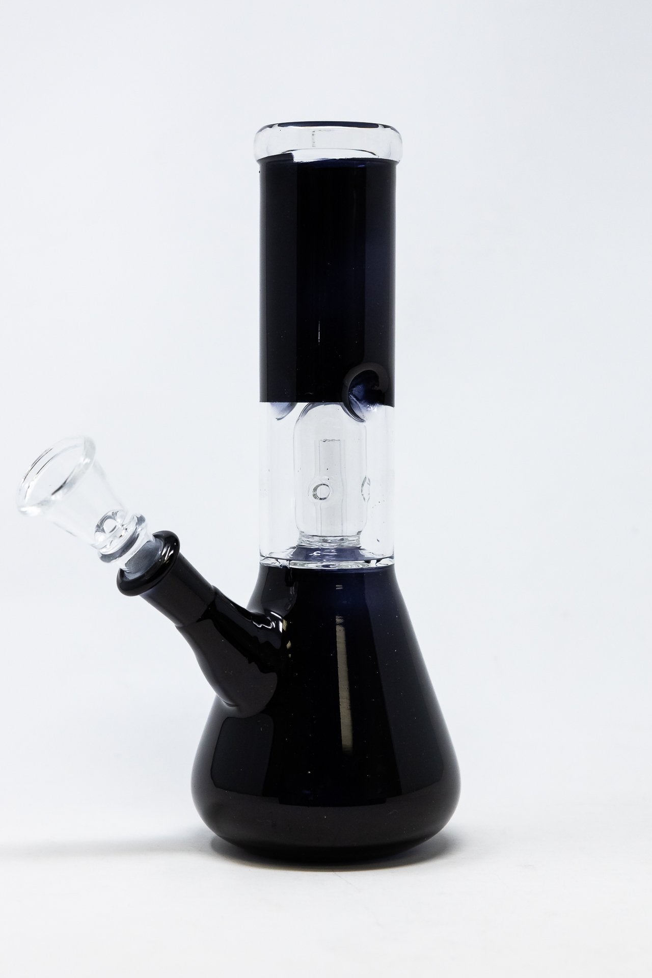 8" Black Beaker Base Bong w/ Ice Catcher and Percolator