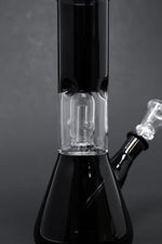 8" Black Beaker Base Bong w/ Ice Catcher and Percolator