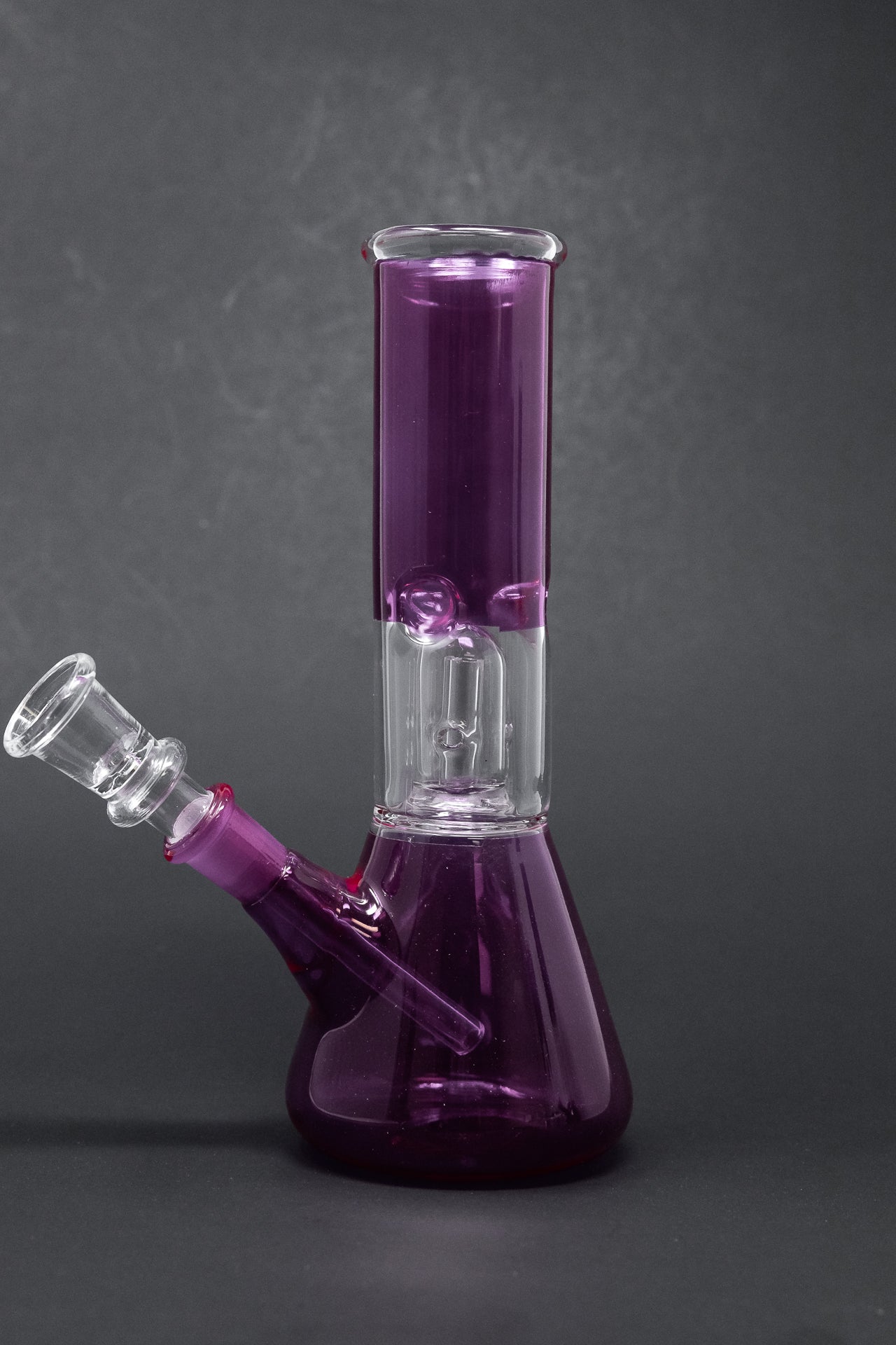 8" Soda Beaker Base Bong w/ Ice Catcher and Percolator