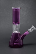 8" Soda Beaker Base Bong w/ Ice Catcher and Percolator