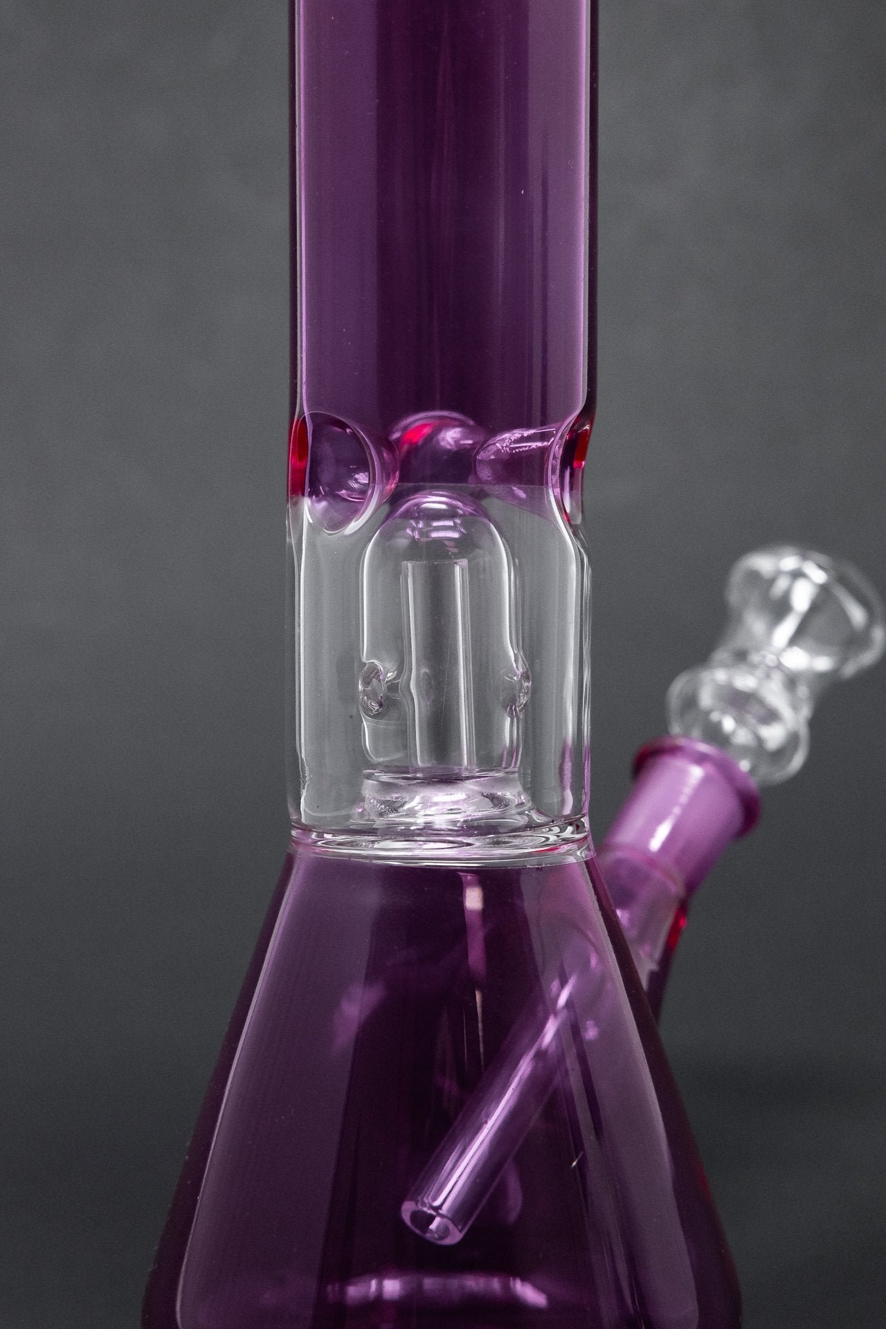 8" Soda Beaker Base Bong w/ Ice Catcher and Percolator