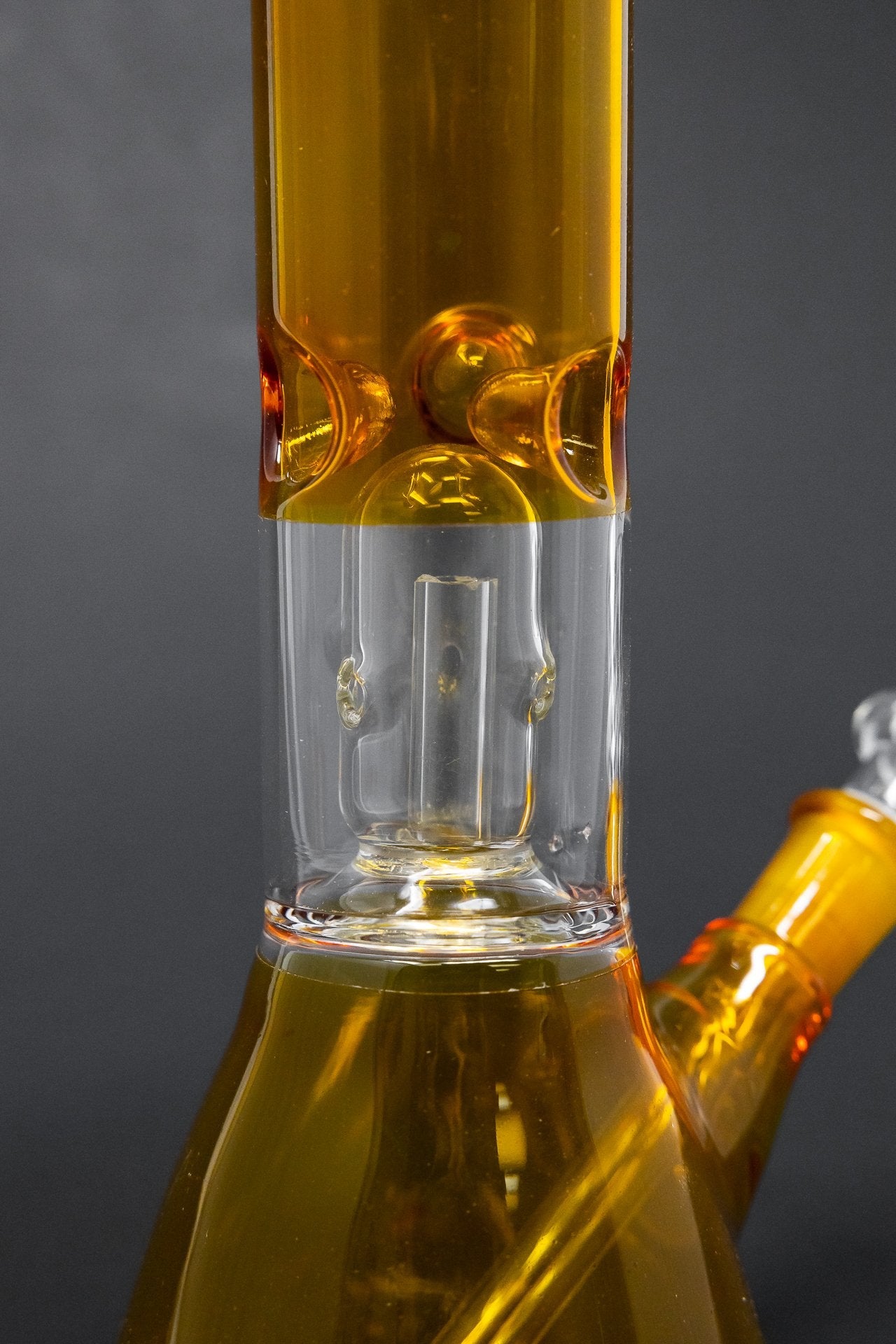 8" Gold Beaker Base Bong w/ Ice Catcher and Percolator