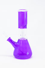 8" Purple Single Percolator Bong w/ Ice Catcher