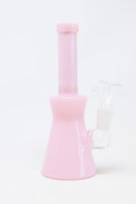 6" Slime Pink Straight Neck Bong