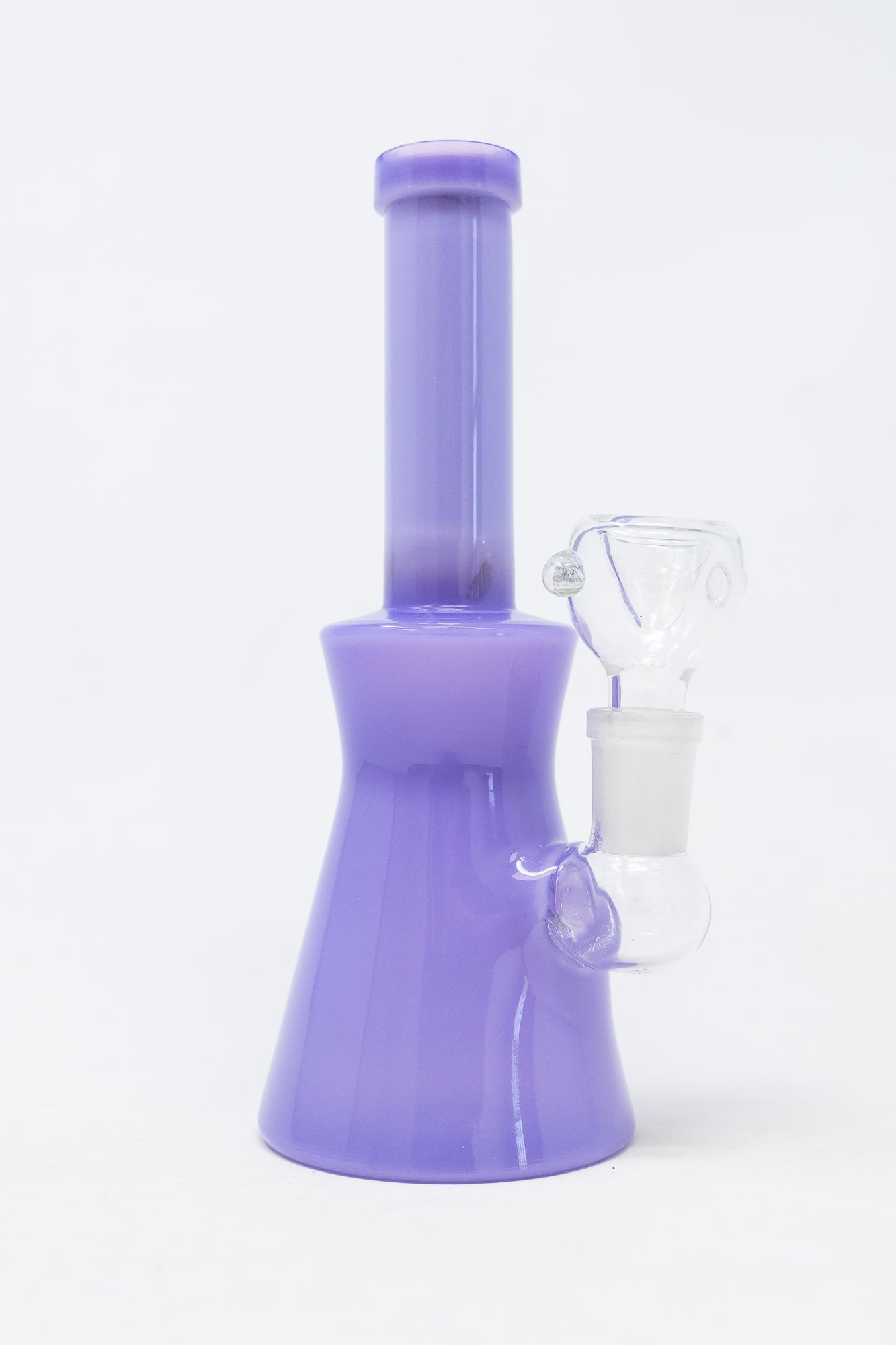 6" Slime Purple Straight Neck Bong