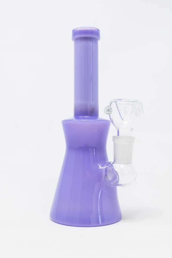 6" Slime Purple Straight Neck Bong