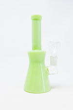 6" Slime Green Straight Neck Bong