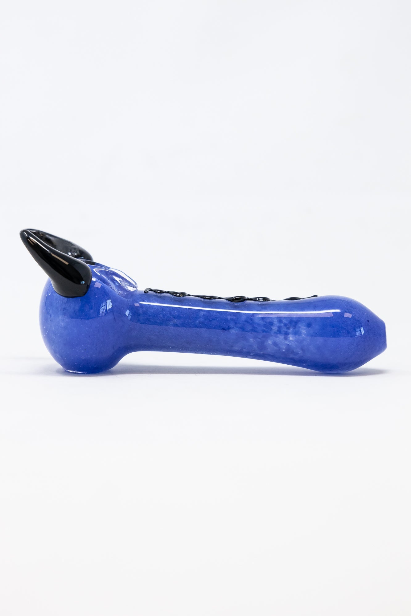 5" Blue/Purple Devil Hand Pipe StonedGenie.com