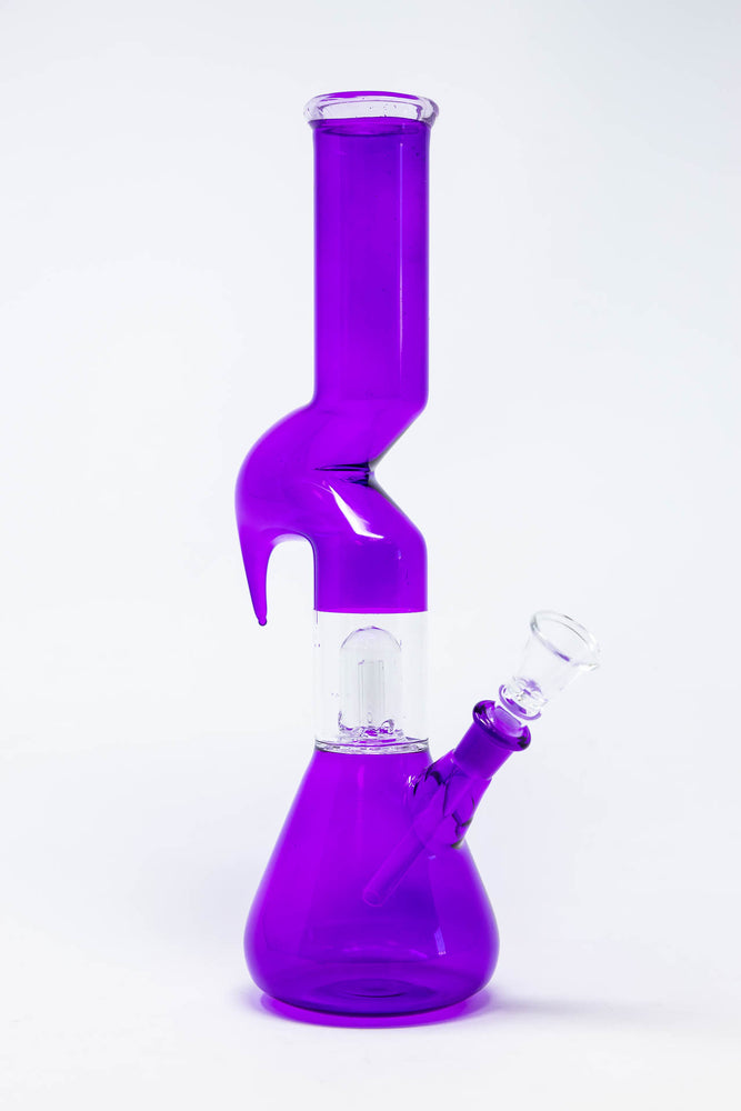 12" Neon Purple Zong w/ Percolator