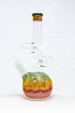 10" Bubble Bottom Rasta Designer Zong