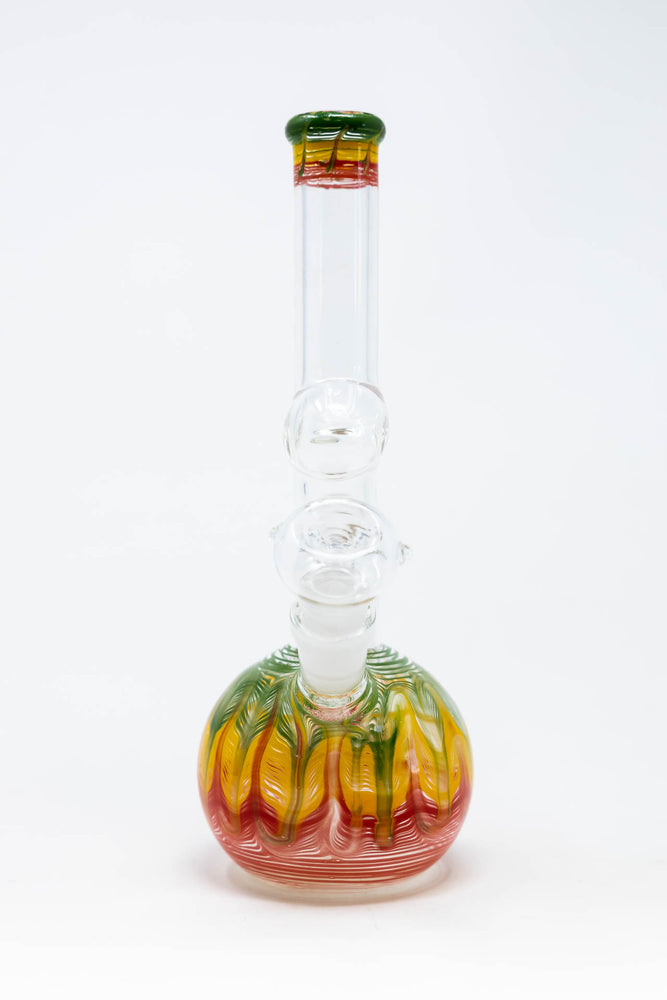 10" Bubble Bottom Rasta Designer Zong