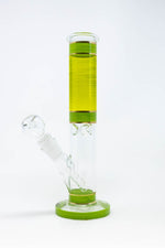 10" Lime Green w/ Gold Trim Shooter w/ Ice catcher