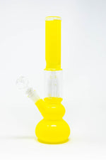 12" Neon Yellow Tree Percolator Bong w/ Ice Catcher