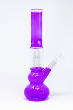 12" Neon Purple Tree Percolator Bong w/ Ice Catcher