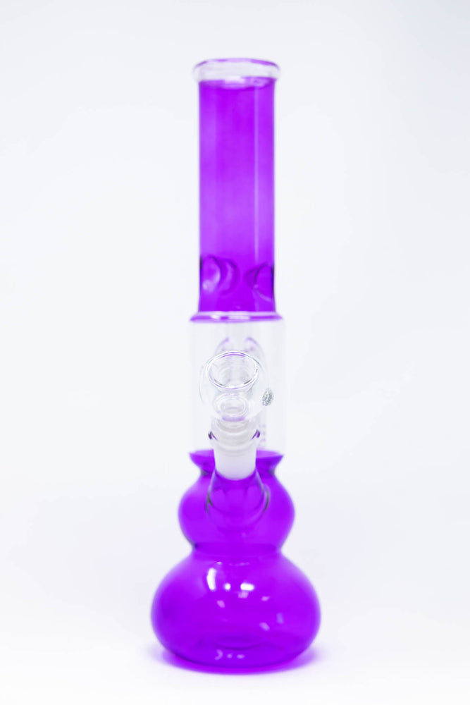 12" Neon Purple Tree Percolator Bong w/ Ice Catcher