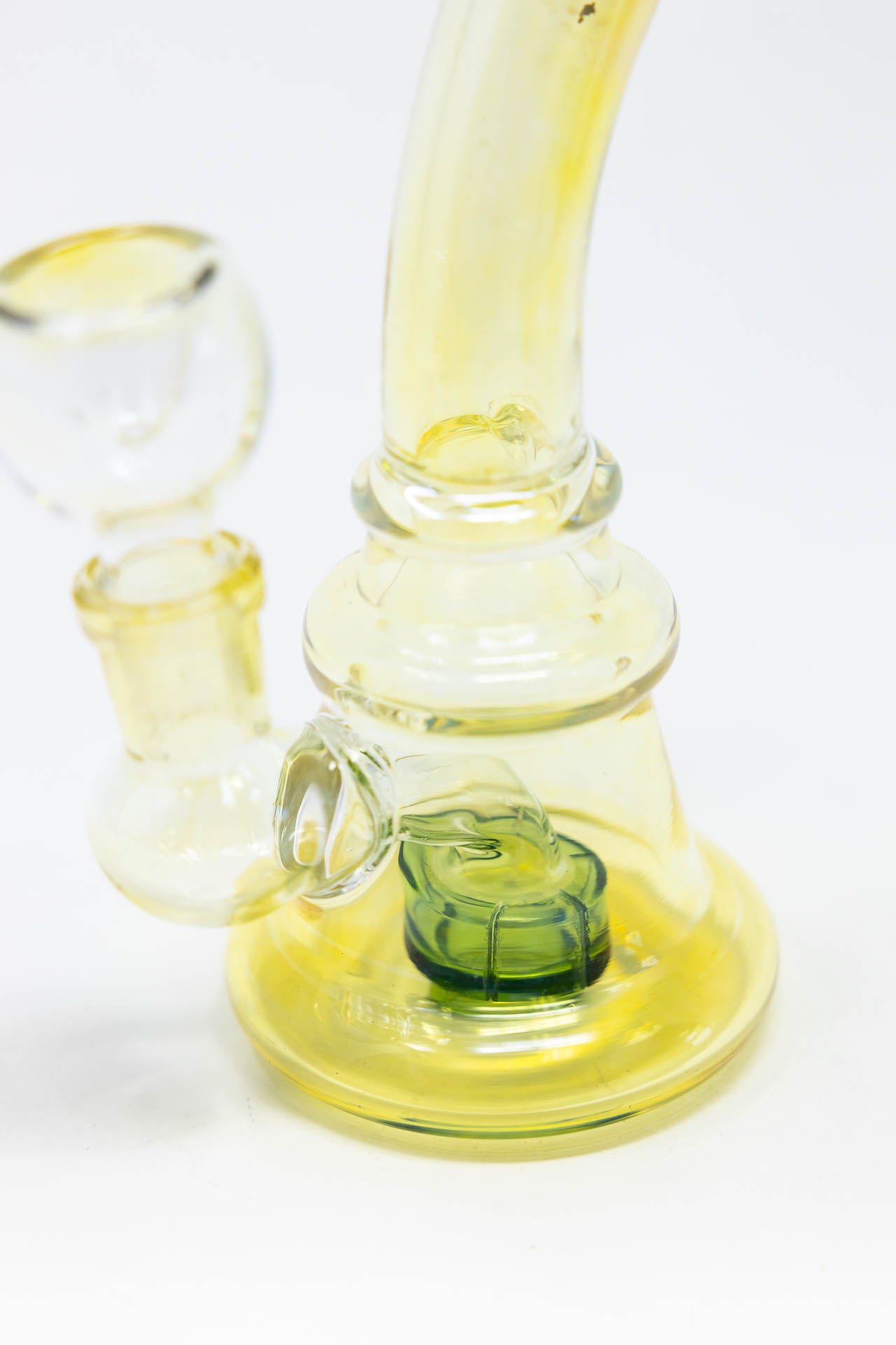 5" Fumed Shower Bend Dab Rig