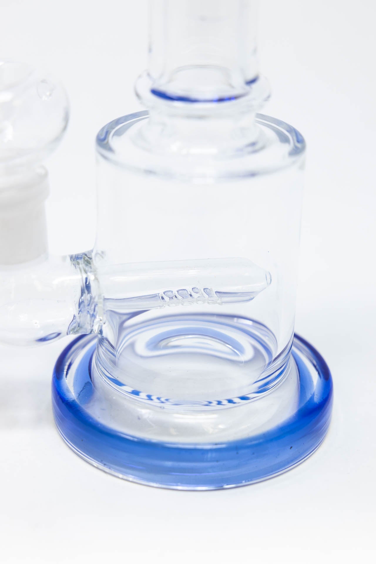6" Flat Base Shower Bend Dab Rig StonedGenie.com