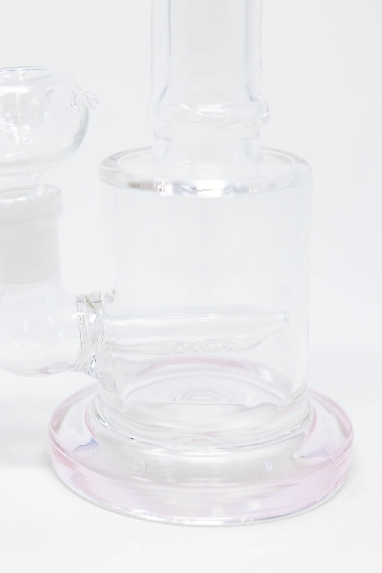 6" Flat Base Shower Bend Dab Rig StonedGenie.com