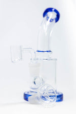6" Flat Base Shower Bend Dab Rig