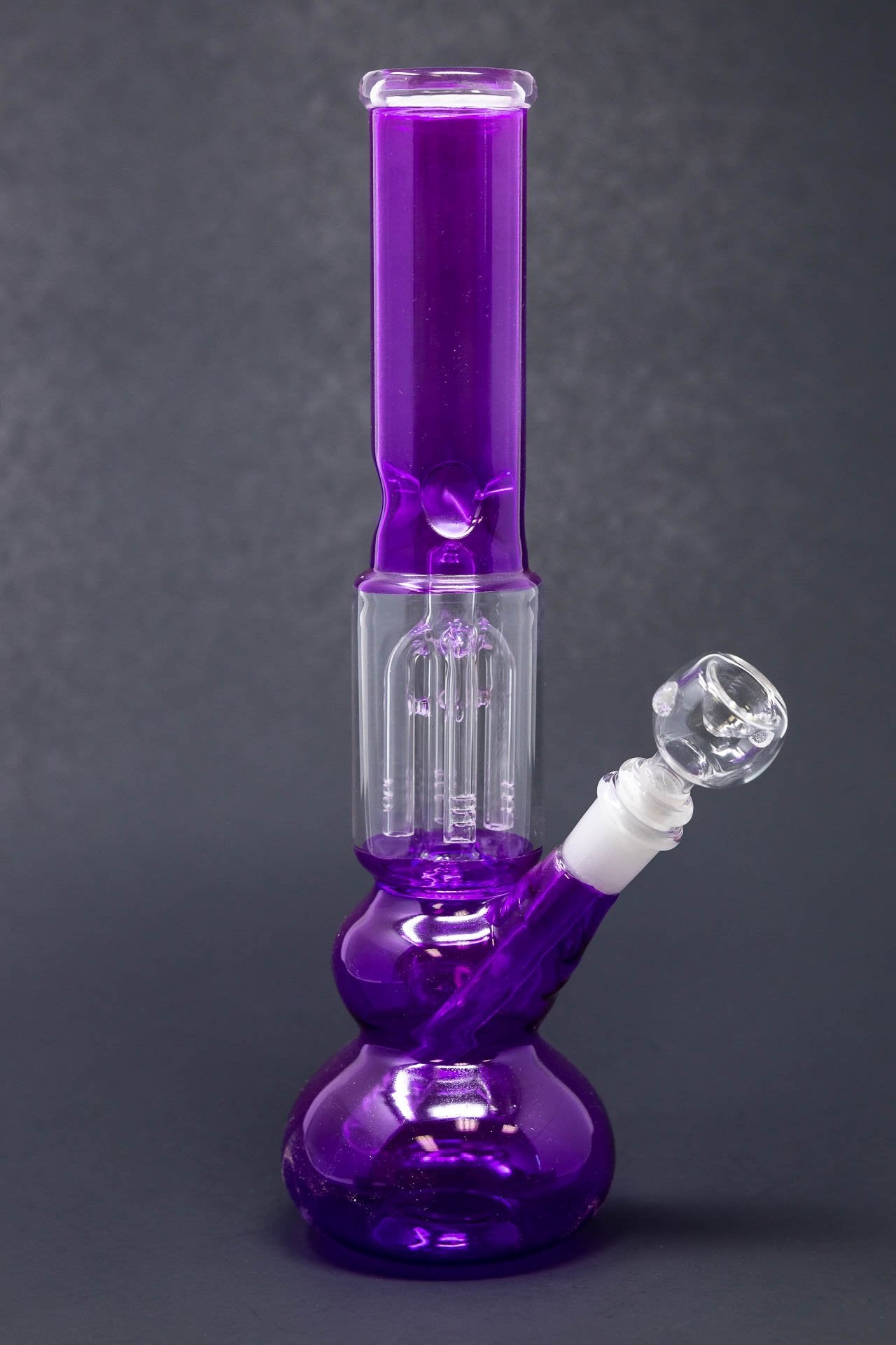 Glass Percolator Bong Amsterdam, Purple