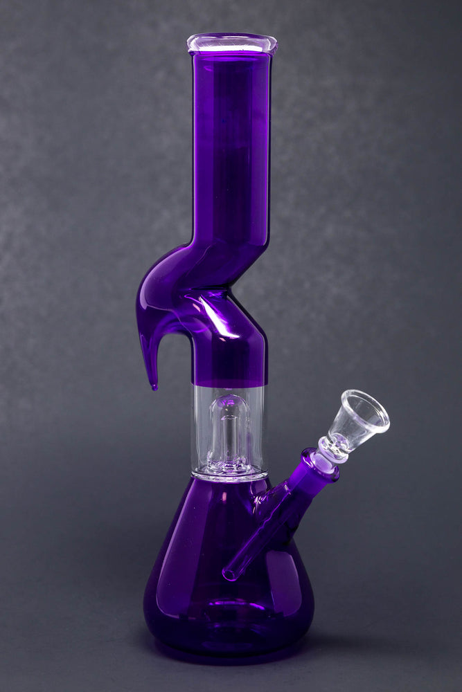 12" Neon Purple Zong w/ Percolator