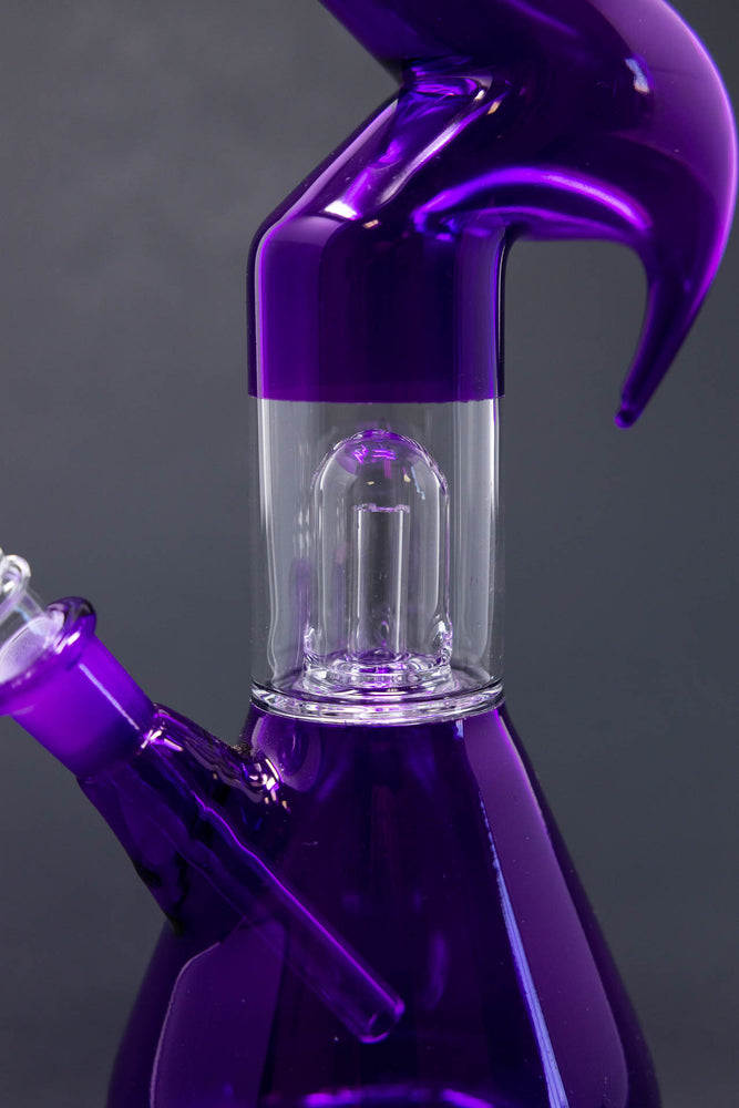 12" Neon Purple Zong w/ Percolator