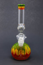 10" Bubble Bottom Rasta Designer Zong