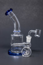 6" Flat Base Shower Bend Dab Rig