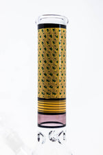 10" Beaker Bong w/ Gold Neck