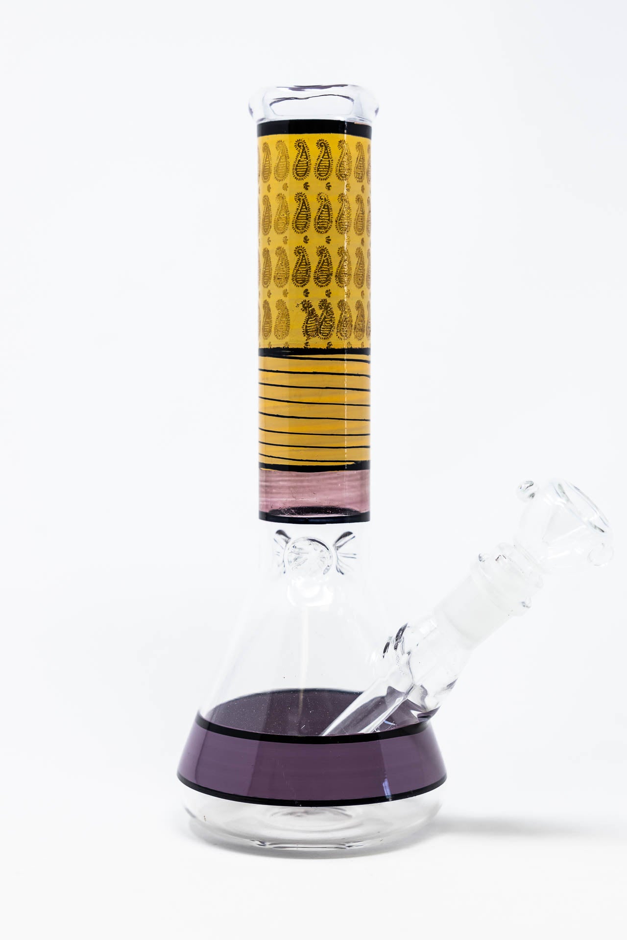 10" Tear Drop Beaker Bong w/ Ice Catcher