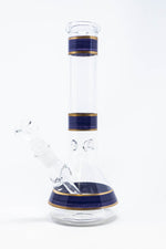 10" Dark Purple Beaker Bong w/ Ice Catcher