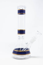 10" Dark Purple Beaker Bong w/ Ice Catcher