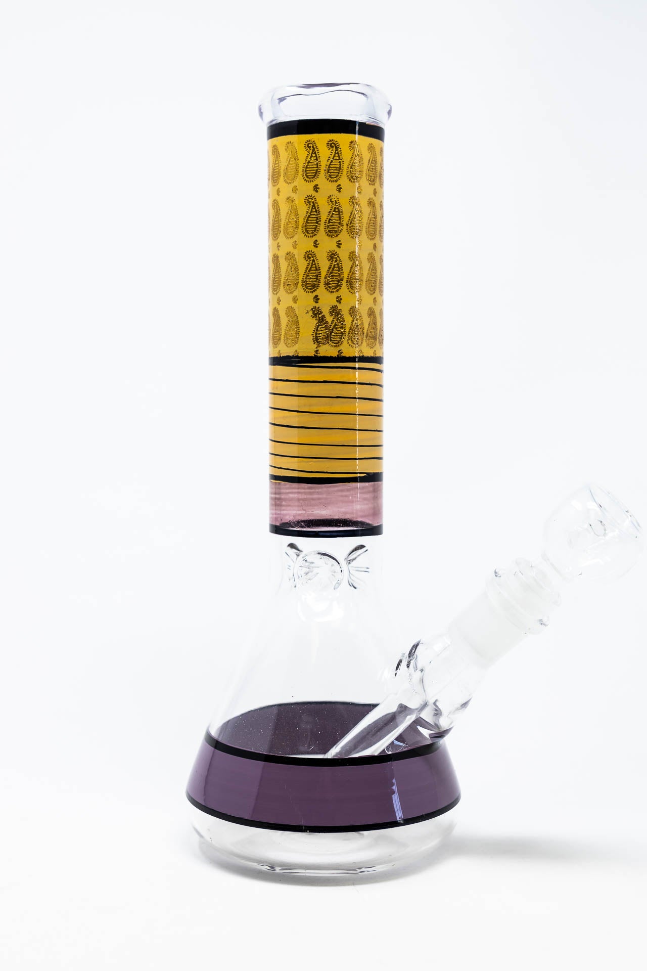 10" Tear Drop Beaker Bong w/ Ice Catcher