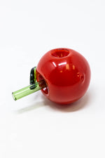 3" Red Apple Glass Pipe