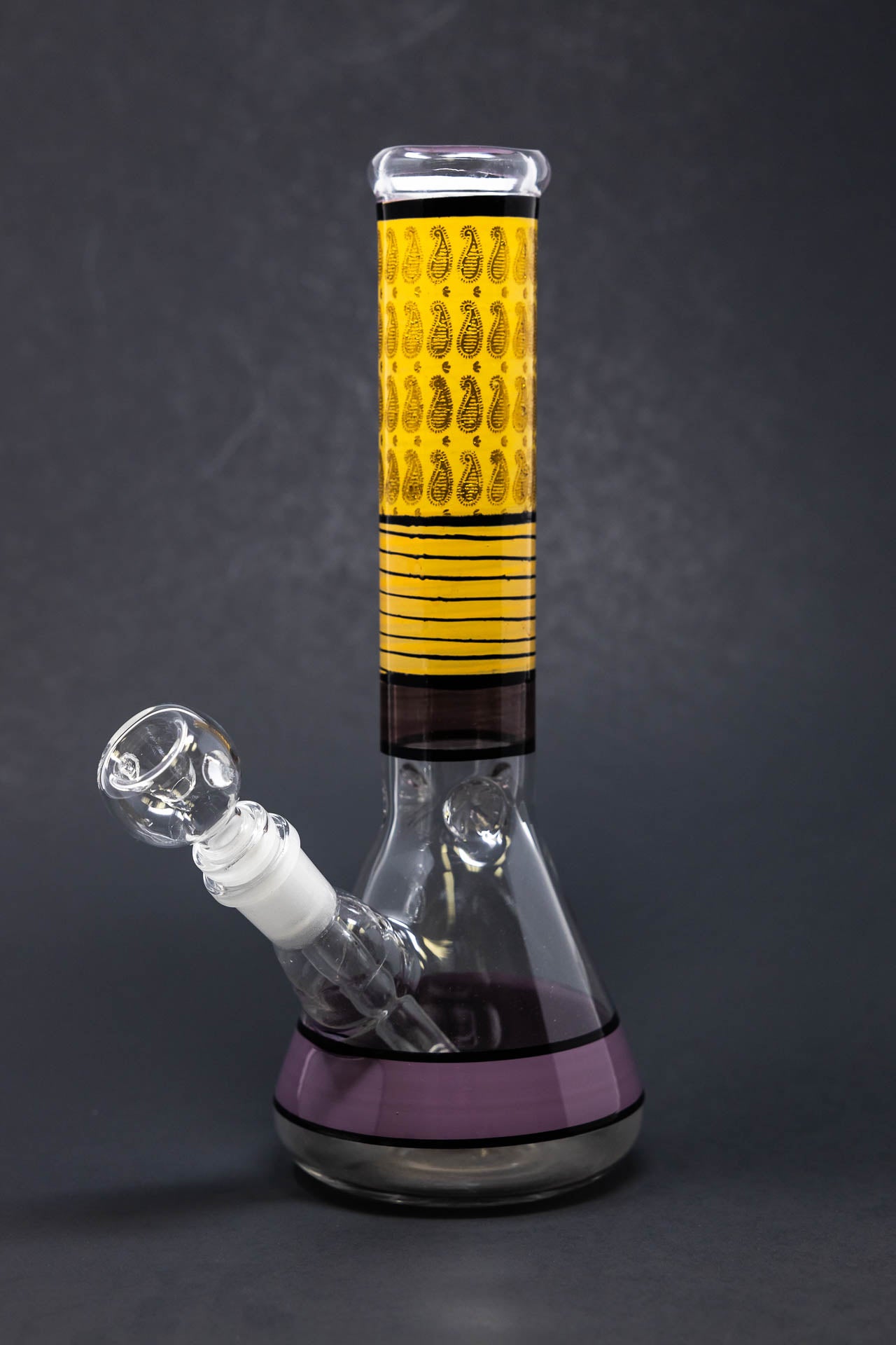 10" Tear Drop Beaker Bong w/ Ice Catcher